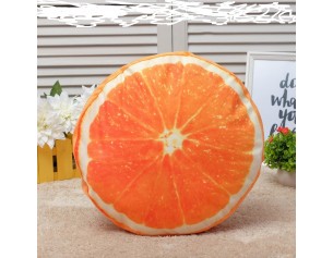 Подушка декоративная Этель «Сочный апельсин», диаметр 40 см