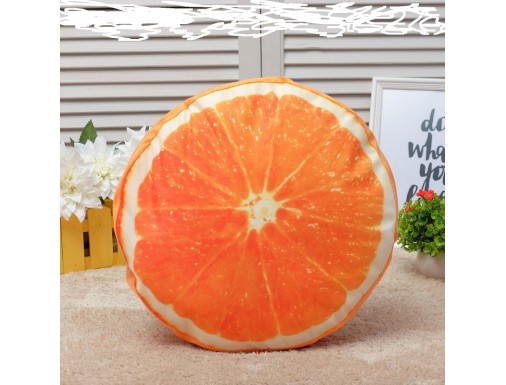 Подушка декоративная Этель «Сочный апельсин», диаметр 40 см