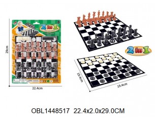Шахматы+шашки 2 в 1