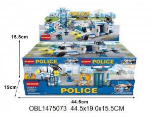 Конструктор полиция 8 шт/коробка Цена за 1 шт.