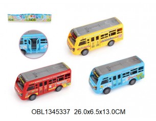 Автобус инерц. 3 цвета