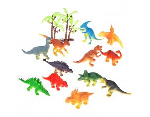 Набор динозавров в пакете 17*12*7